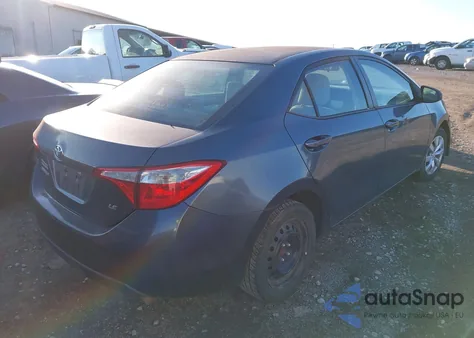 2014 Toyota Corolla Le z USA, uszkodzony, nr VIN 5YFBURHEXEP049382
